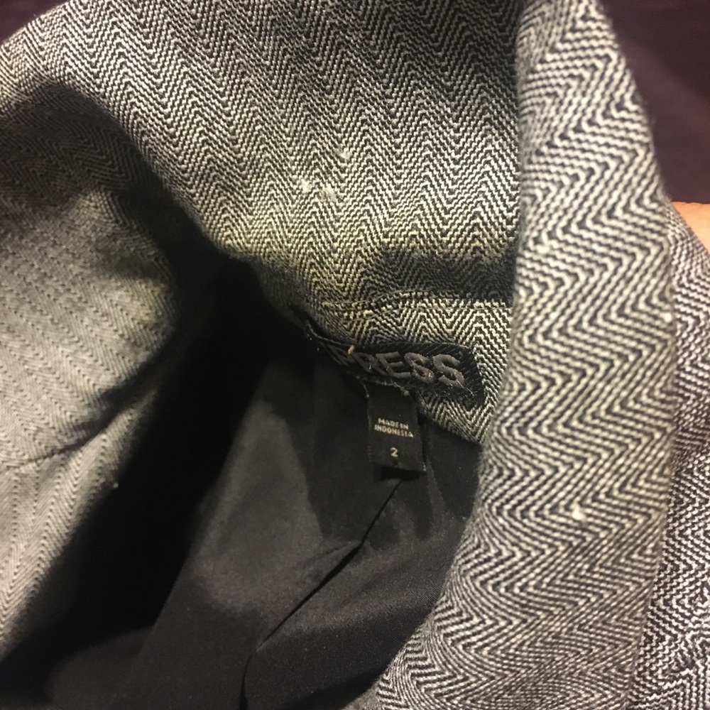 Express Gray Blazer - Picture 3 of 6